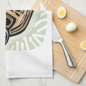 Linge De Cuisine J'ai obtenu le bois (Quart Plié)