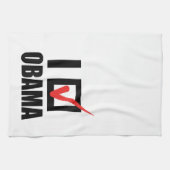 LINGE DE CUISINE J'AI VOTÉ OBAMA BW - .PNG (Horizontal)