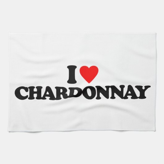 LINGE DE CUISINE J'AIME CHARDONNAY (Horizontal)