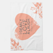 Linge De Cuisine J'aime chèrement un rire - citation de Jane Austen (Vertical)