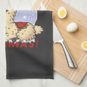 Linge De Cuisine J'AIME CRITHMAS Llama (Quart Plié)
