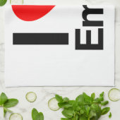 Linge De Cuisine j'aime emus (Plié)