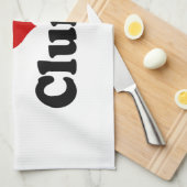 LINGE DE CUISINE J'AIME LA CLUNGE {HEART} (Quart Plié)