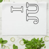 Linge De Cuisine J'aime le judo (Plié)