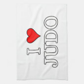 Linge De Cuisine J'aime le judo (Vertical)