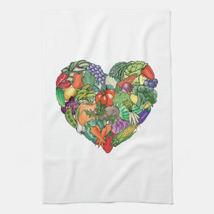 Linge De Cuisine J'aime le légume