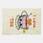 Linge De Cuisine J'aime le thé (Horizontal)