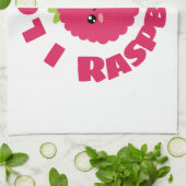 Linge De Cuisine J'aime les framboises (Plié)