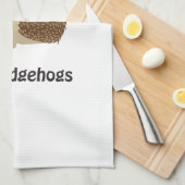 Linge De Cuisine J'aime les hérissons (Quart Plié)