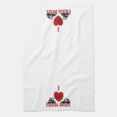 Linge De Cuisine J'aime les ours pandas (Vertical)
