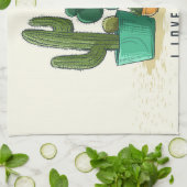 Linge De Cuisine J'Aime Les Succulents (Plié)