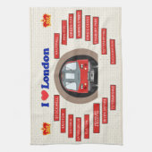 Linge De Cuisine J'aime Londres (Vertical)