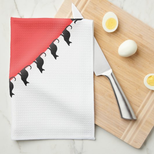 Linge De Cuisine J'Aime Mes Chats (Quart Plié)