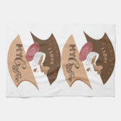 Linge De Cuisine J'aime mon café Retro Java (Horizontal)