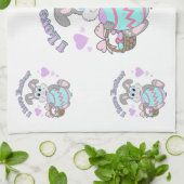 Linge De Cuisine J'Aime Pâques ! Lapin de Pâques (Plié)