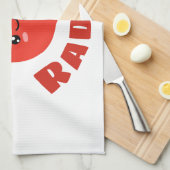Linge De Cuisine J'aime Radish (Quart Plié)