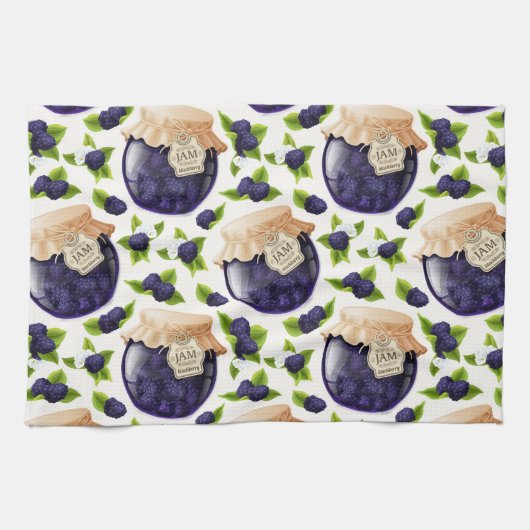 Linge De Cuisine Jam Blackberry (Horizontal)