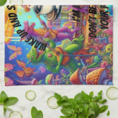 Linge De Cuisine Jam Dragon Band (Plié)