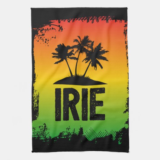 Linge De Cuisine Jamaïque Patwah Dit Irie Chill Out Relax (Vertical)