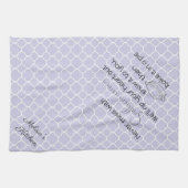 Linge De Cuisine Jamais Mess with Southern Women Lavender Custom (Horizontal)