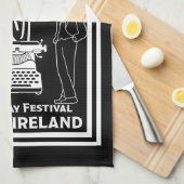 Linge De Cuisine James Joyce Dublin Irlande (Quart Plié)