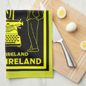 Linge De Cuisine James Joyce Dublin Irlande (Quart Plié)