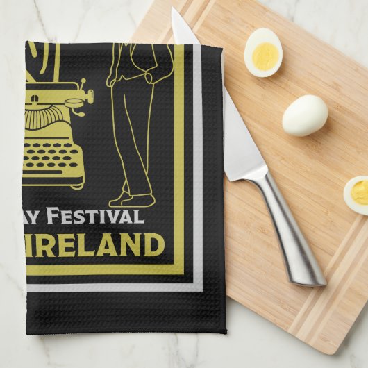 Linge De Cuisine James Joyce Dublin Irlande (Quart Plié)