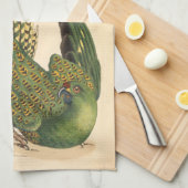 Linge De Cuisine James Sowerby Parrot terrestre, Psittacus terrestr (Quart Plié)