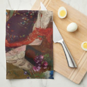 Linge De Cuisine James Whistler - Caprice en violet et or (Quart Plié)