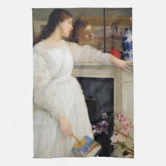 Linge De Cuisine James Whistler - Symphonie en blanc no 2 (Vertical)