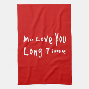 Linge De Cuisine J'amour vous long temps