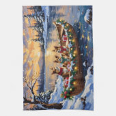 Linge De Cuisine Japanese Chin Christmas Boat Holiday (Vertical)