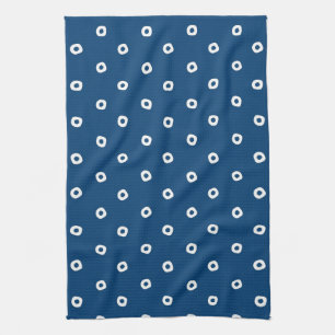 Linge De Cuisine Japonais Indigo Blue
