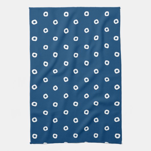 Linge De Cuisine Japonais Indigo Blue (Vertical)
