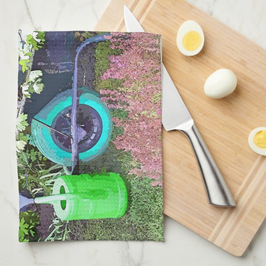 LINGE DE CUISINE JARDIN (Quart Plié)