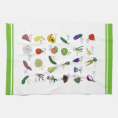 Linge De Cuisine Jardin Alphabet (Horizontal)