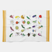 Linge De Cuisine Jardin Alphabet (Horizontal)