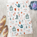 Linge De Cuisine Jardin amusant<br><div class="desc">Un motif amusant avec des outils de jardinage pour les jardiniers avec des doigts et des pouces verts. Art original de Nic Squirrell.</div>