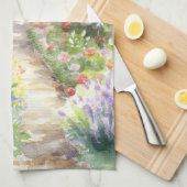 Linge De Cuisine Jardin anglais (Quart Plié)