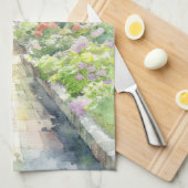 Linge De Cuisine Jardin anglais (Quart Plié)