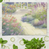 Linge De Cuisine Jardin anglais (Plié)
