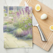 Linge De Cuisine Jardin anglais (Quart Plié)