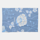 Linge De Cuisine Jardin Bleu (Horizontal)