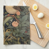 Linge De Cuisine Jardin botanique de deux mignons bébés oiseaux (Quart Plié)