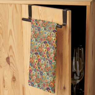 Linge De Cuisine Jardin botanique de fleurs Cottagecore