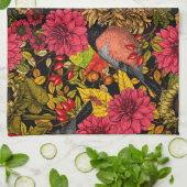 Linge De Cuisine Jardin d'automne 2 (Plié)