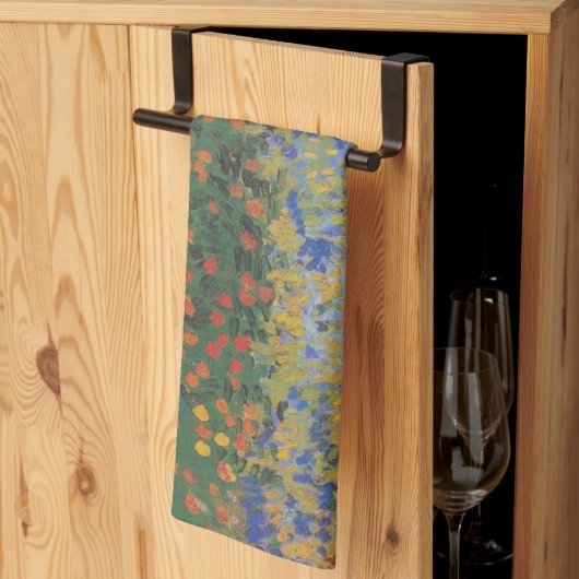 Linge De Cuisine Jardin de fleurs - Vincent van Gogh (Pliage en tiers)