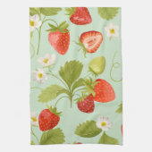 Linge De Cuisine Jardin de fraises vintage (Vertical)
