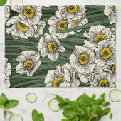 Linge De Cuisine Jardin de la jonquille (Plié)