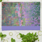 Linge De Cuisine Jardin de l'artiste à Giverny par Claude Monet (Plié)
